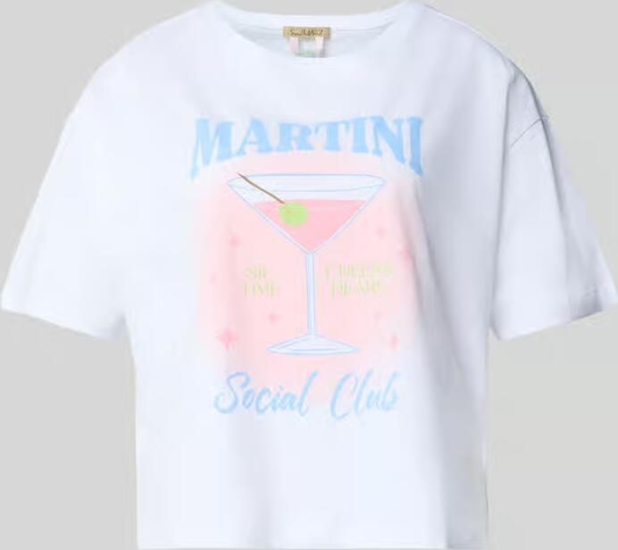 Smith and Soul T-shirt met motief- en statementprint - Foto 2