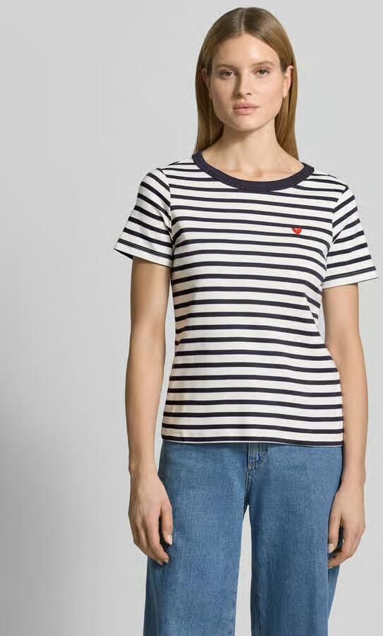 Smith and Soul T-shirt met ronde hals en stiksels - Foto 2