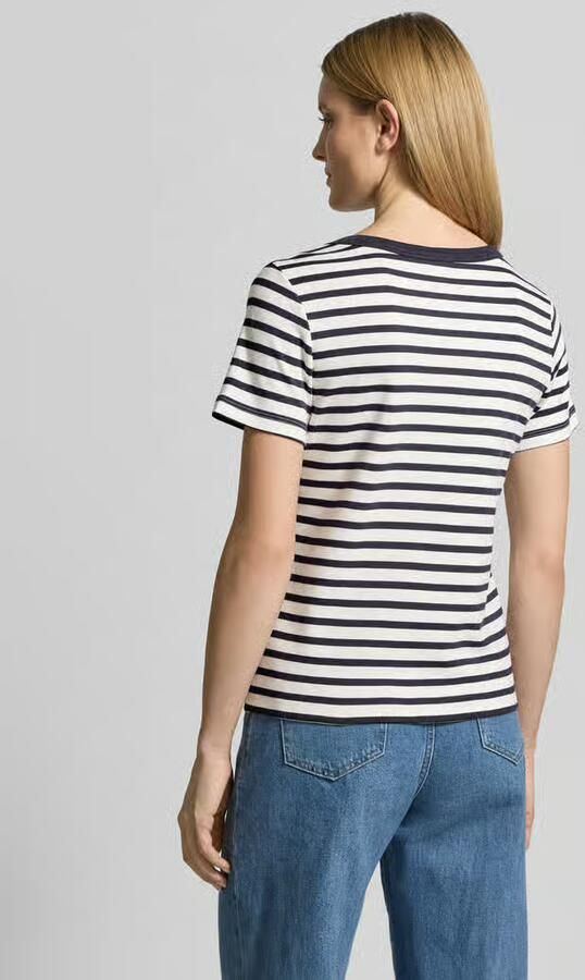 Smith and Soul T-shirt met ronde hals en stiksels