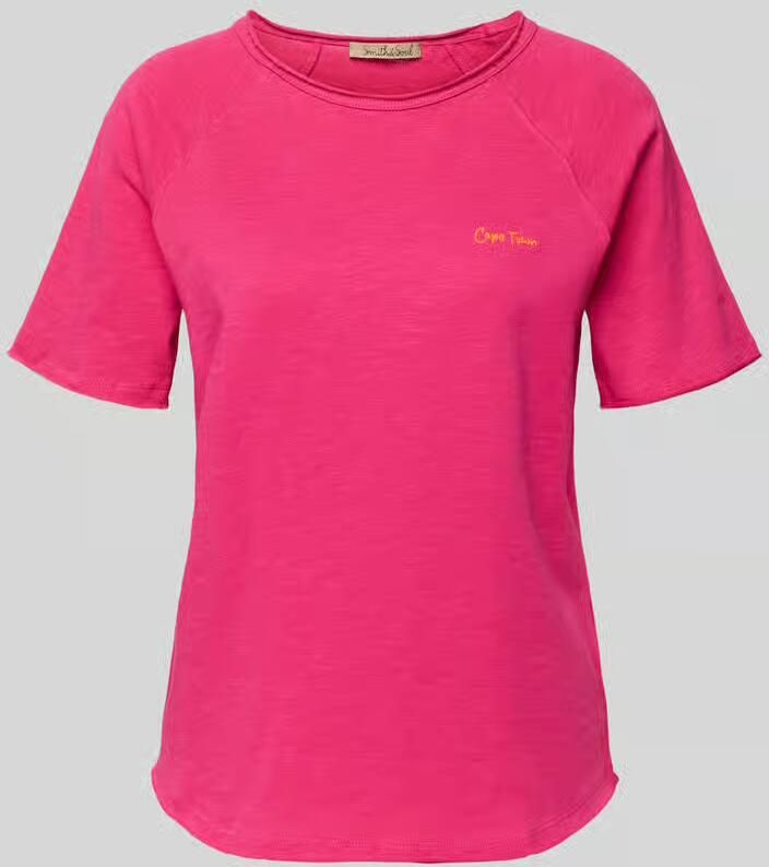 Smith and Soul T-shirt met statement-stitching en rolzoom - Foto 2