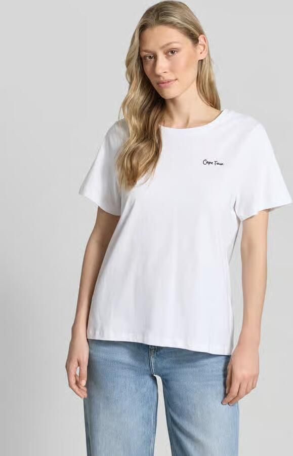 Smith and Soul T-shirt met Statementprint en ronde hals - Foto 4