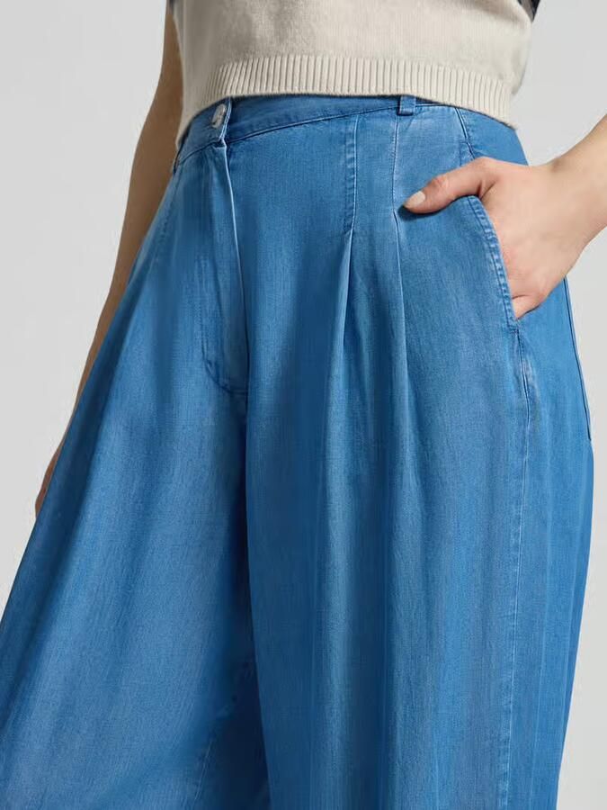 Smith and Soul Wide fit BROEK van Lyocell met achterzakken