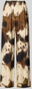 Smith and Soul wide fit broek van pure viscose met elastische band