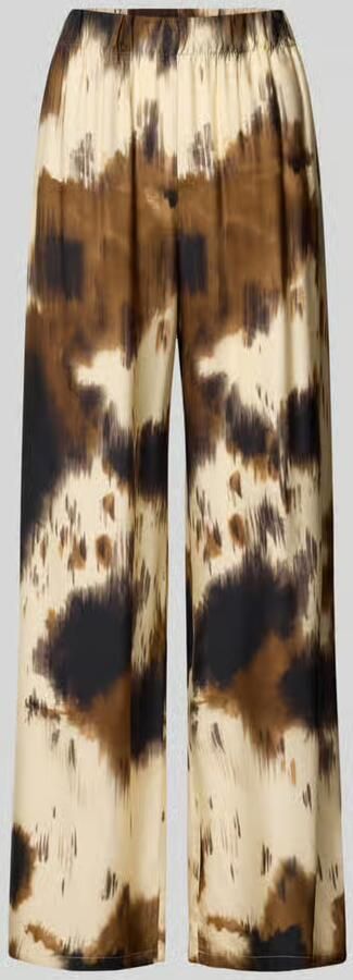 Smith and Soul wide fit broek van pure viscose met elastische band