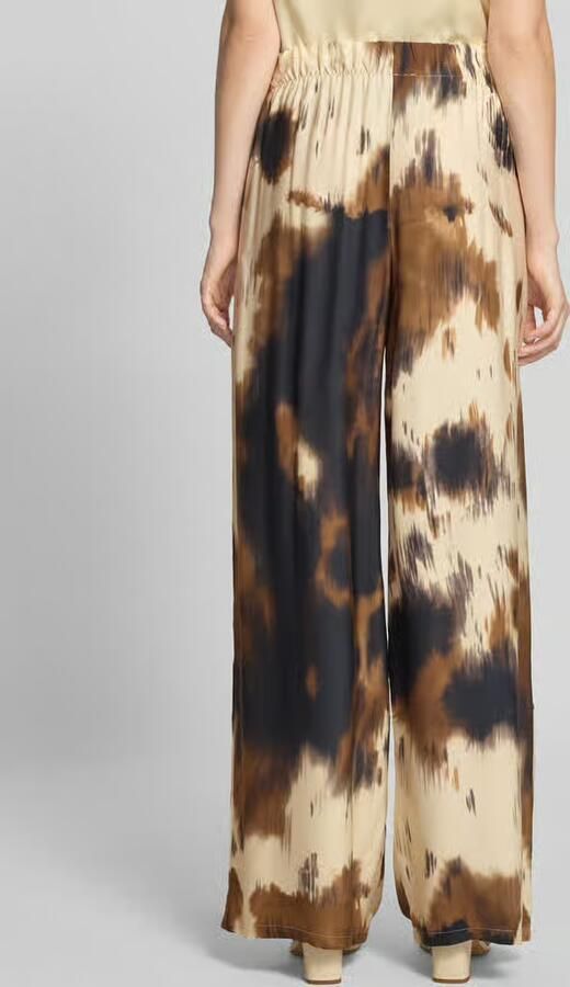 Smith and Soul wide fit broek van pure viscose met elastische band - Foto 3