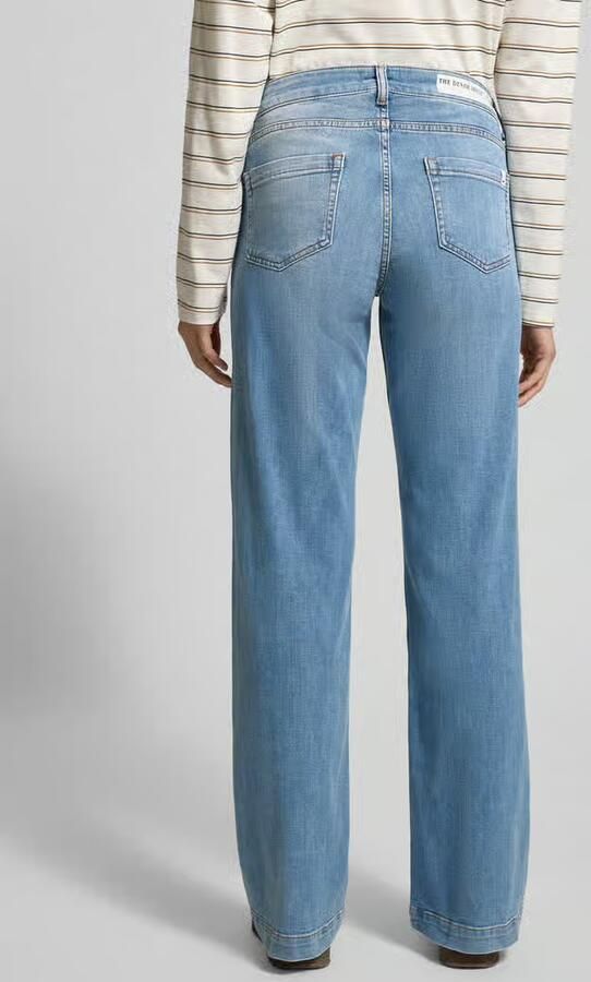 Smith and Soul Wide leg jeans in used-look model 'Sina' - Foto 3