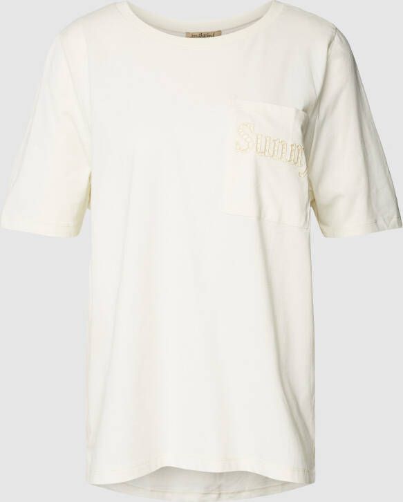 Smith and Soul T-shirt met borstzak