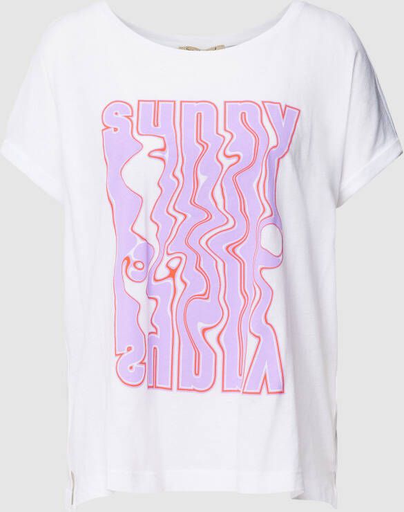 Smith and Soul T-shirt met labelprint