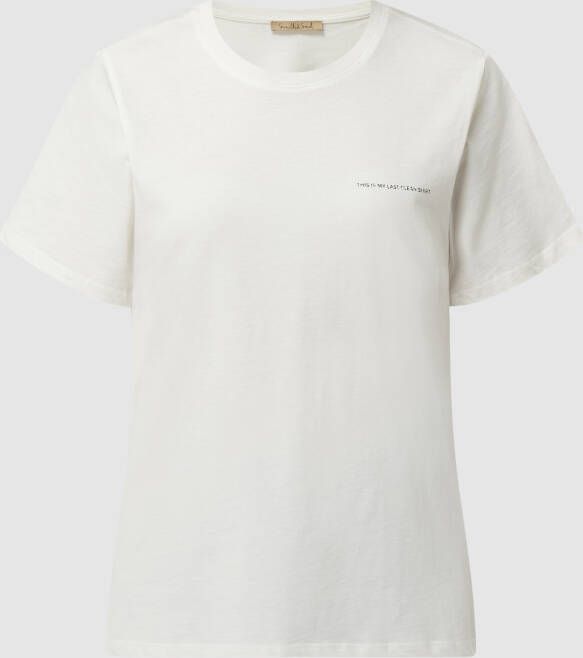 Smith and Soul T-shirt met tekst