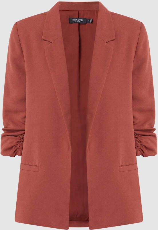 Soaked in Luxury Blazer met opengewerkte voorkant model 'Shirley'