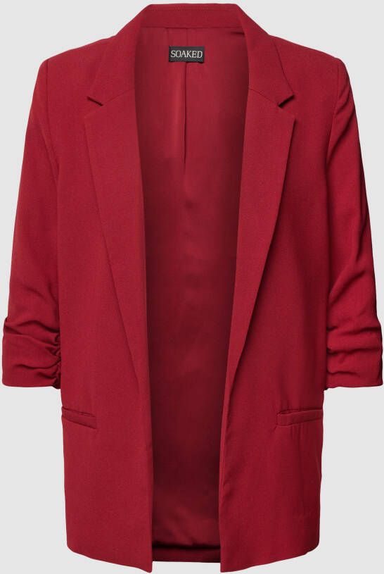Soaked in Luxury Blazer met opengewerkte voorkant model 'Shirley'
