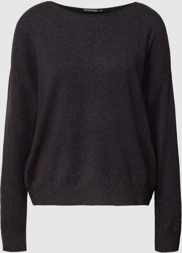 Soaked in Luxury Spencer met extra brede schouders model 'Connery'