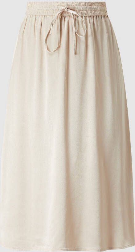 Soaked in Luxury Midirok in glanzende look model 'Melodie'