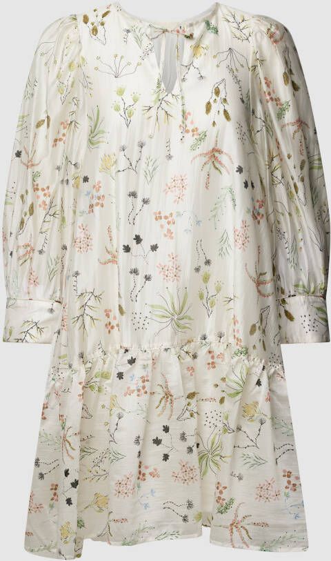 Soaked in Luxury Mini-jurk met all-over bloemenmotief model 'Keya' - Foto 1