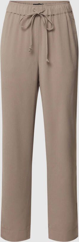 Soaked in Luxury Stoffen broek met elastische band model 'Shirley'