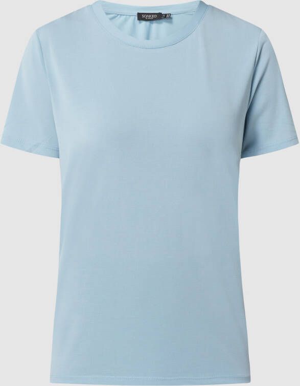 Soaked in Luxury T-shirt van modalmix model 'Columbine'
