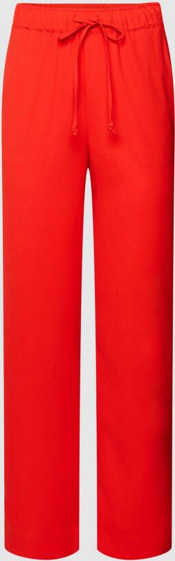 Soaked in Luxury Tapered fit broek met elastische band model 'Shirley'