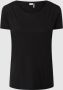 S.Oliver BLACK LABEL T-shirt van lyocell zwart - Thumbnail 2