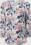 S.Oliver BLACK LABEL Gedessineerde blouse met all-over bloemenprint - Thumbnail 3