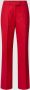 S.Oliver BLACK LABEL high waist wide leg palazzo broek rood - Thumbnail 2