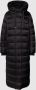 S.Oliver BLACK LABEL lange gewatteerde jas met grote capuchon zwart - Thumbnail 2