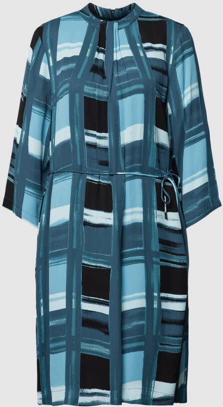 s.Oliver BLACK LABEL Jurk met all-over motief