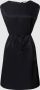 S.Oliver BLACK LABEL Knielange jurk van een mix van viscose en linnen - Thumbnail 1