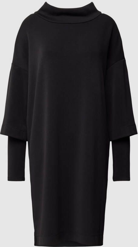 S.Oliver BLACK LABEL Mini-jurk in laagjeslook met opstaande kraag