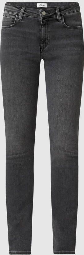 S.Oliver BLACK LABEL Slim fit jeans met modal