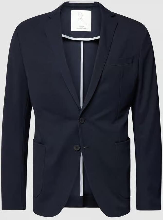 S.Oliver BLACK LABEL 2-knoops colbert met reverskraag - Foto 2