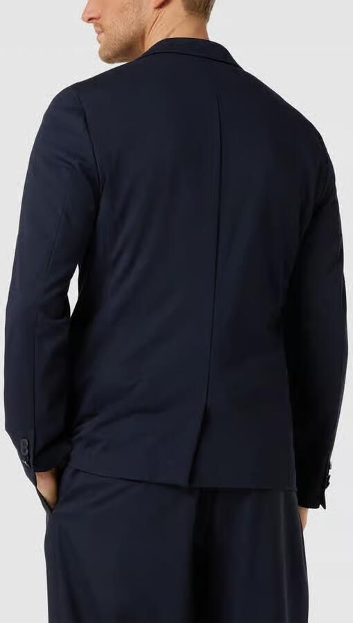 S.Oliver BLACK LABEL 2-knoops colbert met reverskraag - Foto 3