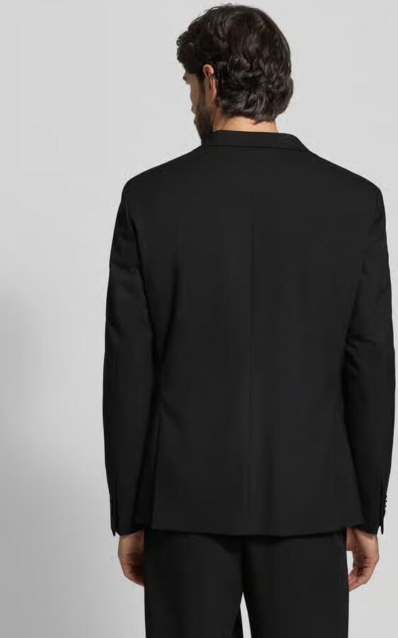 S.Oliver BLACK LABEL 2-knoops colbert met reverskraag model 'Pure' - Foto 4