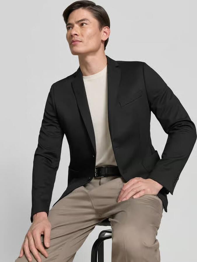 S.Oliver BLACK LABEL 2-knoops colbert met viscose