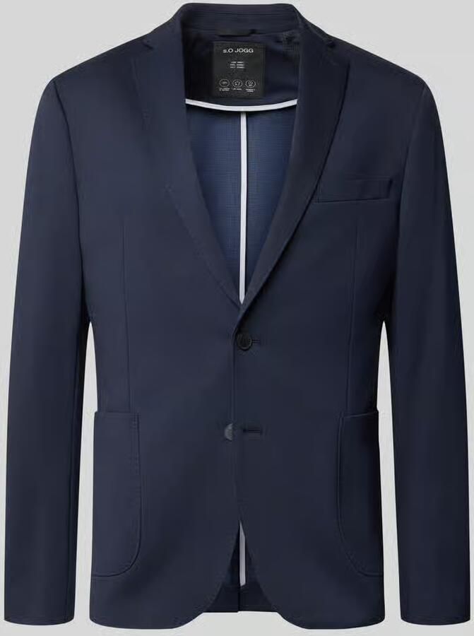 S.Oliver BLACK LABEL 2-knoops colbert met viscose - Foto 2