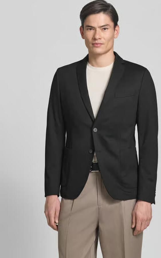 S.Oliver BLACK LABEL 2-knoops colbert met viscose - Foto 2