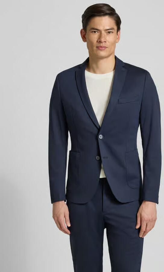 S.Oliver BLACK LABEL 2-knoops colbert met viscose - Foto 3
