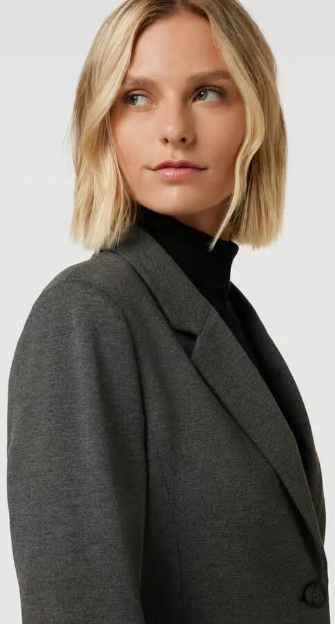 S.Oliver BLACK LABEL Korte blazer in gemêleerde look - Foto 2