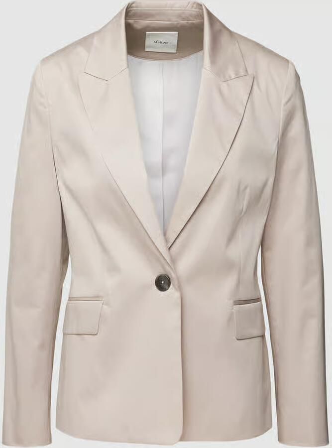 S.Oliver BLACK LABEL Blazer met knoopsluiting - Foto 2