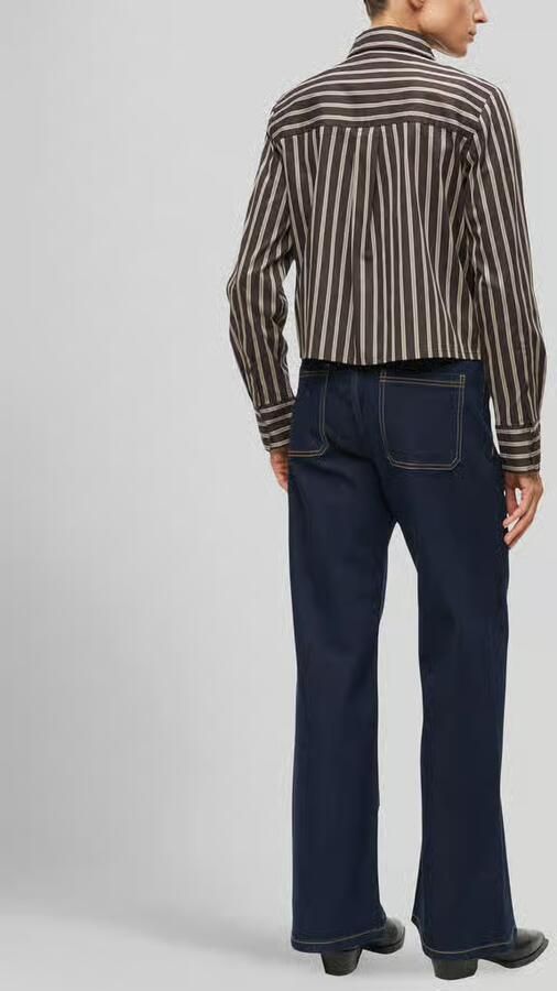 S.Oliver BLACK LABEL blouse met lange mouwen met overhemdkraag - Foto 2
