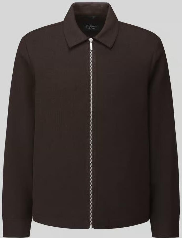 S.Oliver BLACK LABEL Blouson met doorlopende ritssluiting