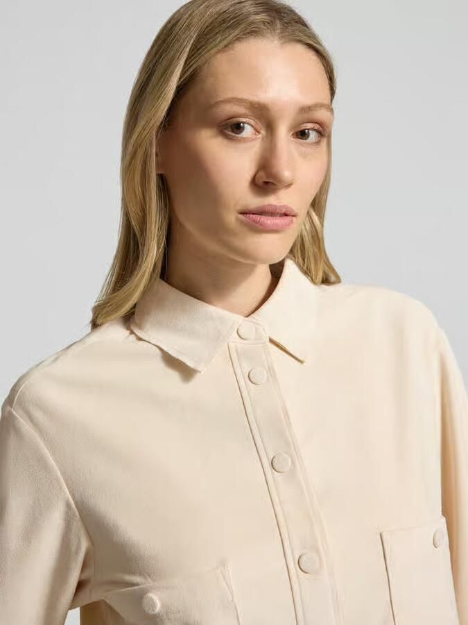 S.Oliver BLACK LABEL Boxy fit korte blazer met 1 2-mouwen