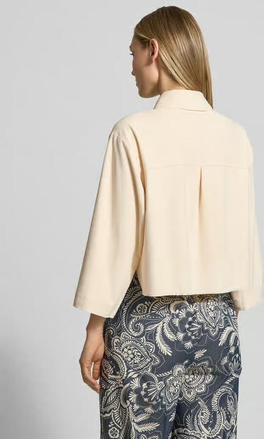 S.Oliver BLACK LABEL Boxy fit korte blazer met 1 2-mouwen - Foto 3