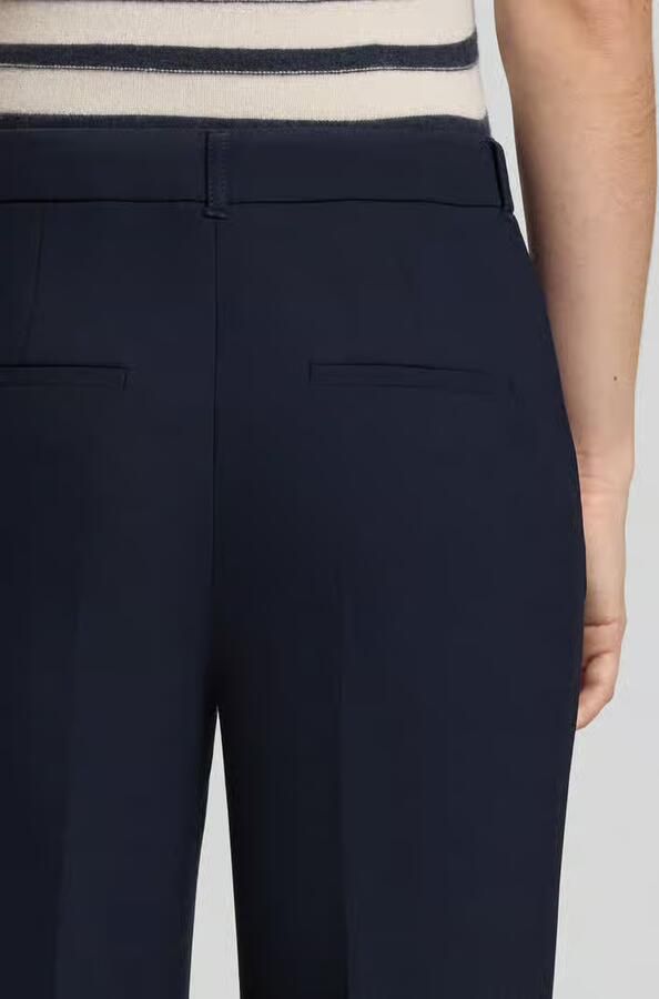 S.Oliver BLACK LABEL straight fit pantalon donkerblauw - Foto 4