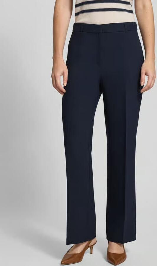 S.Oliver BLACK LABEL straight fit pantalon donkerblauw - Foto 4