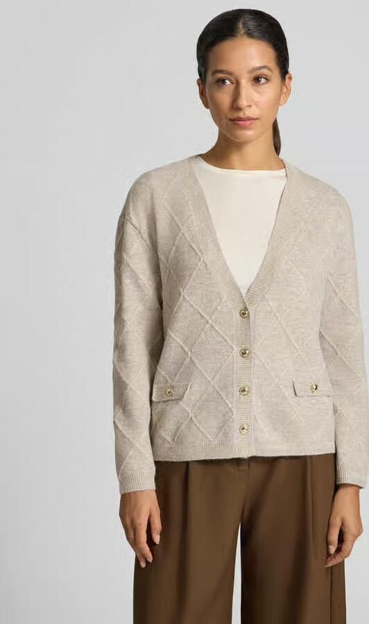 S.Oliver BLACK LABEL cardigan met sierknopen - Foto 3