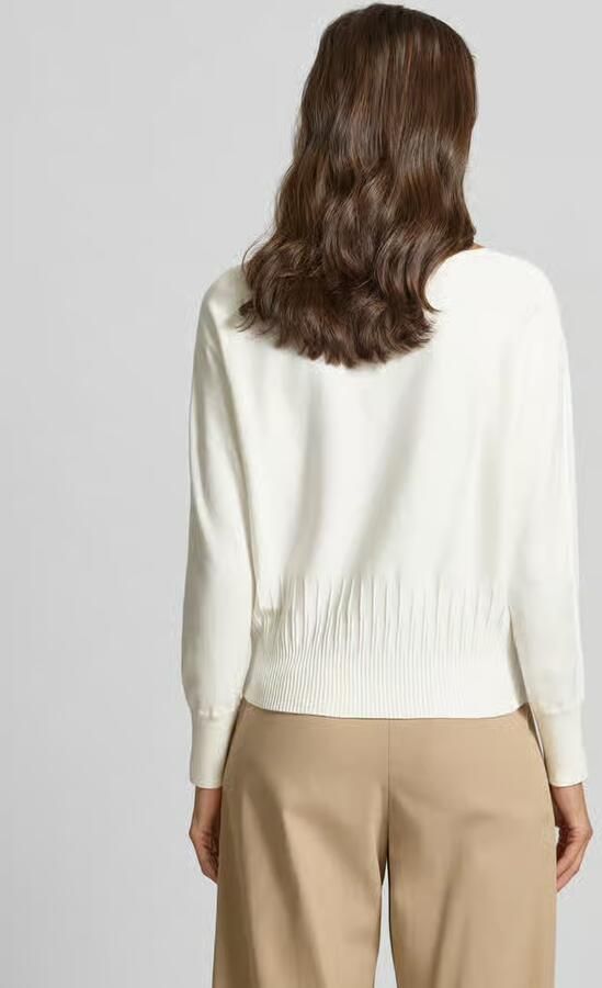S.Oliver BLACK LABEL Comfort fit gebreide pullover van viscosemix - Foto 3