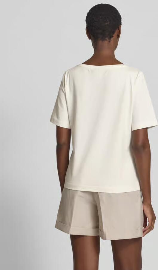 S.Oliver BLACK LABEL Comfort fit T-shirt van katoenmix
