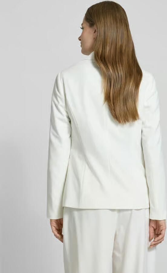 S.Oliver BLACK LABEL Getailleerde lange blazer met viscose