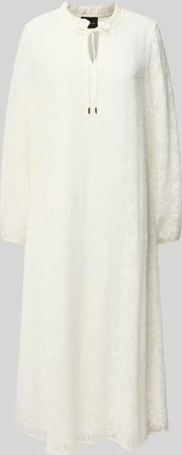 S.Oliver BLACK LABEL Loose fit jacquardjurk met tailleband - Foto 2