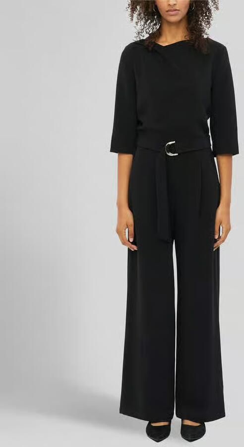 S.Oliver BLACK LABEL jumpsuit met strikceintuur - Foto 3